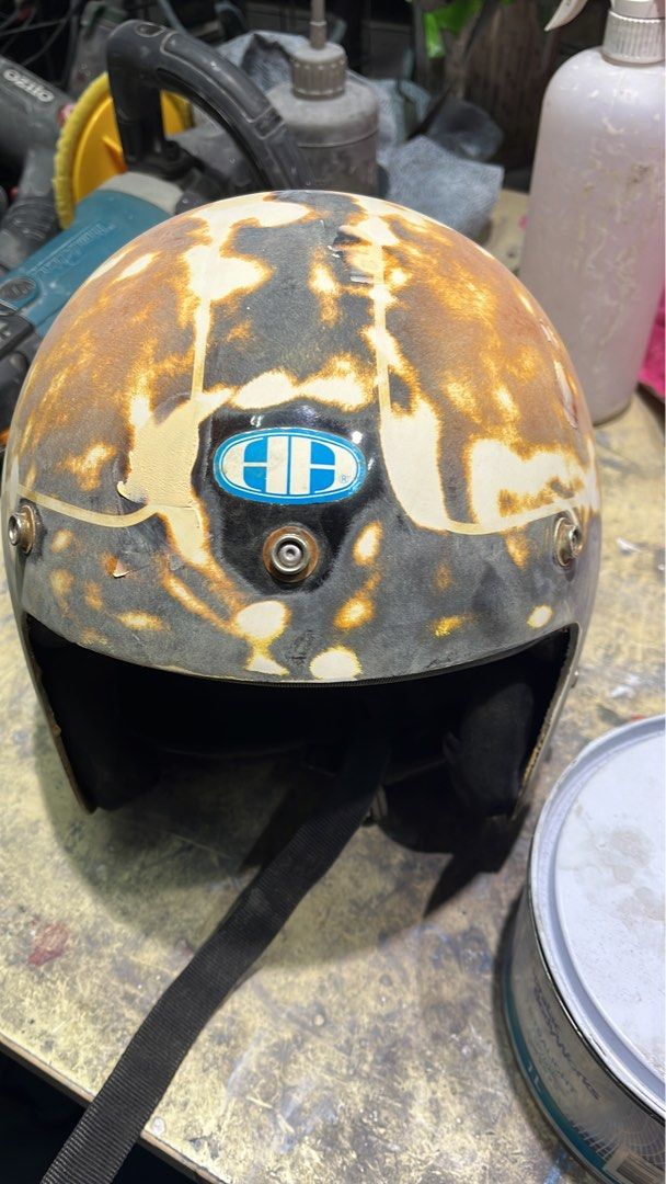 Vintage Helmet Restoration, Motorcycles, Motorcycle Accessories on