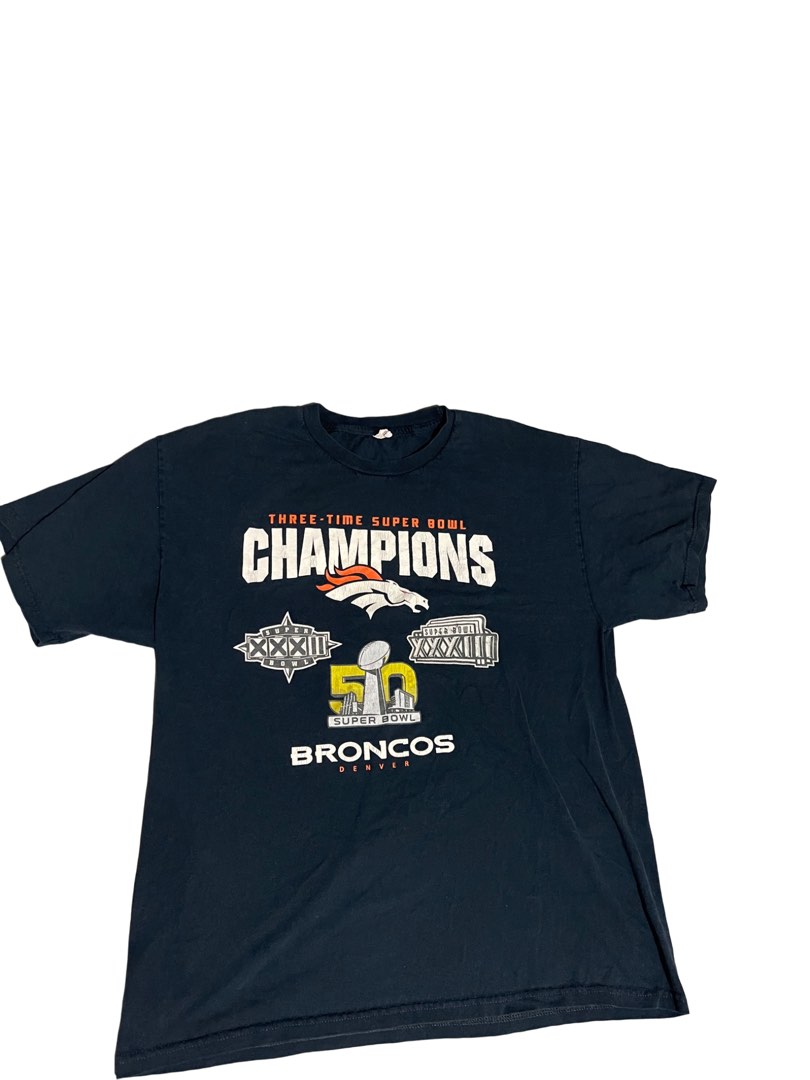 Vintage NFL Champion Broncos Denver Triple AAA, Men's Fashion, Tops