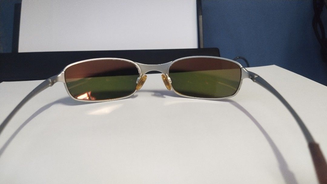Oakley square wire 2.0 fire deals iridium