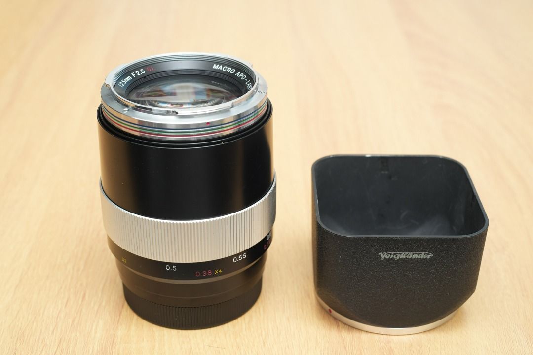 Voigtlander APO-Lanthar 125mm F2.5 SL Macro for Canon, 攝影器材 