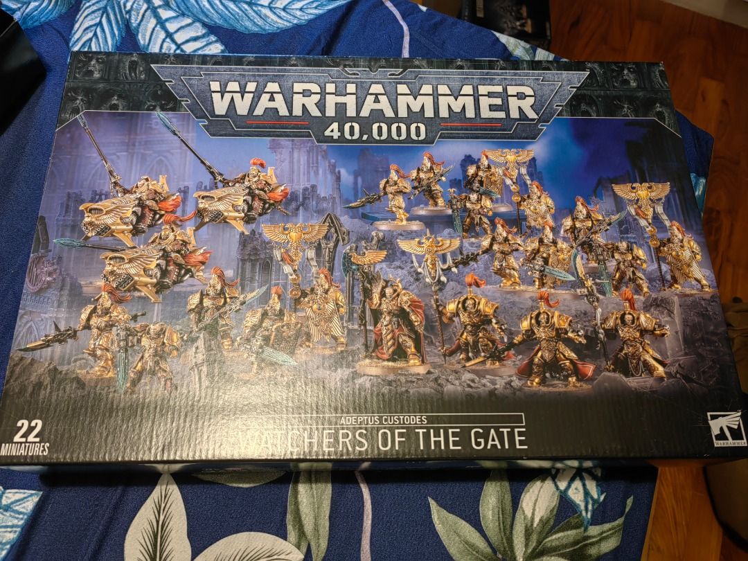Warhammer 40K Adeptus Custodes Battleforce, Hobbies & Toys, Toys