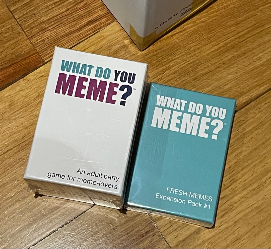 What Do You Meme Expansion Pack BRAND NEW Hobbies Toys Toys what-do-you-meme-expansion-pack-brand-new-hobbies-toys-toys