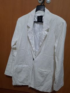 White Blazer cotton on