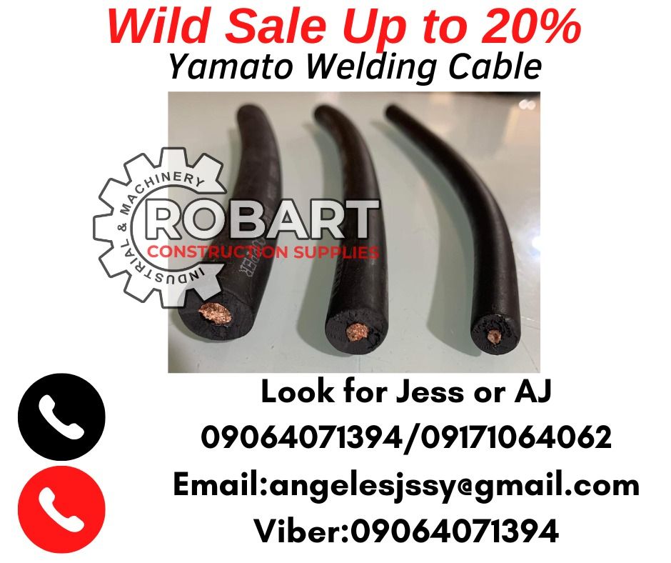 Yamato welding cable, Commercial & Industrial, Construction Tools