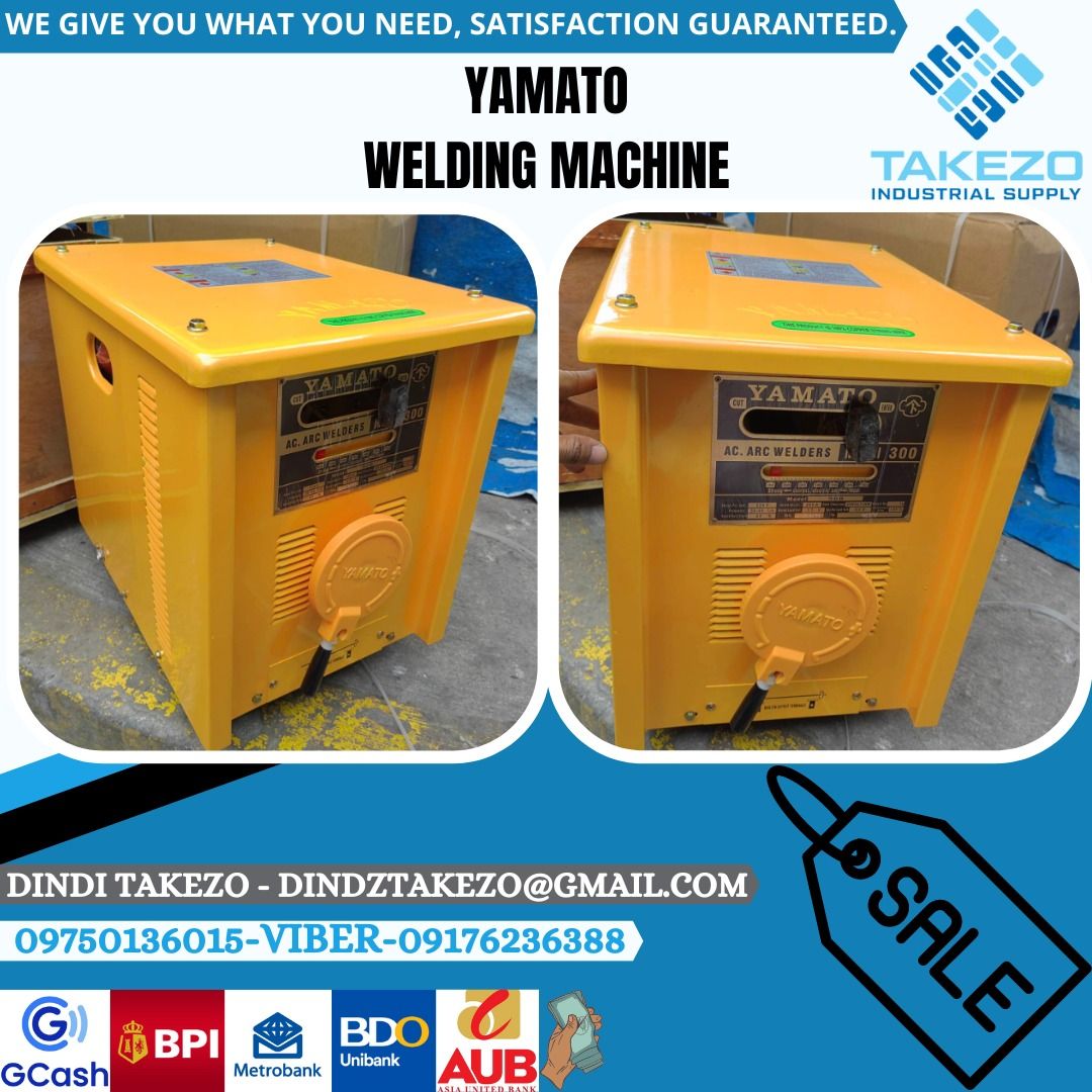 Yamato Welding Machine, Commercial & Industrial, Industrial Equipment ...