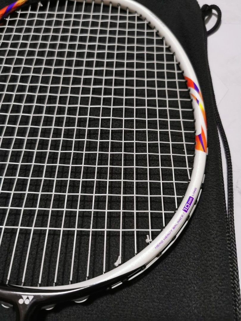 Yonex Astrox 5 FX Badminton Racket with Yonex BG66 String, Sports