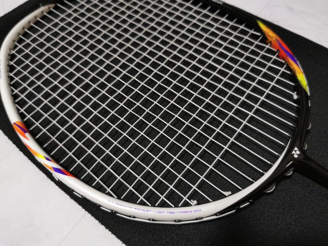 Yonex Astrox 5 FX Badminton Racket with Yonex BG66 String, Sports ...