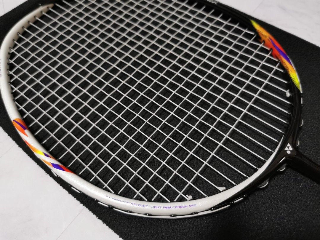 Yonex Astrox 5 FX Badminton Racket with Yonex BG66 String, Sports