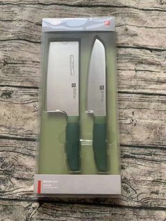Zwilling j.a henkels knife set green