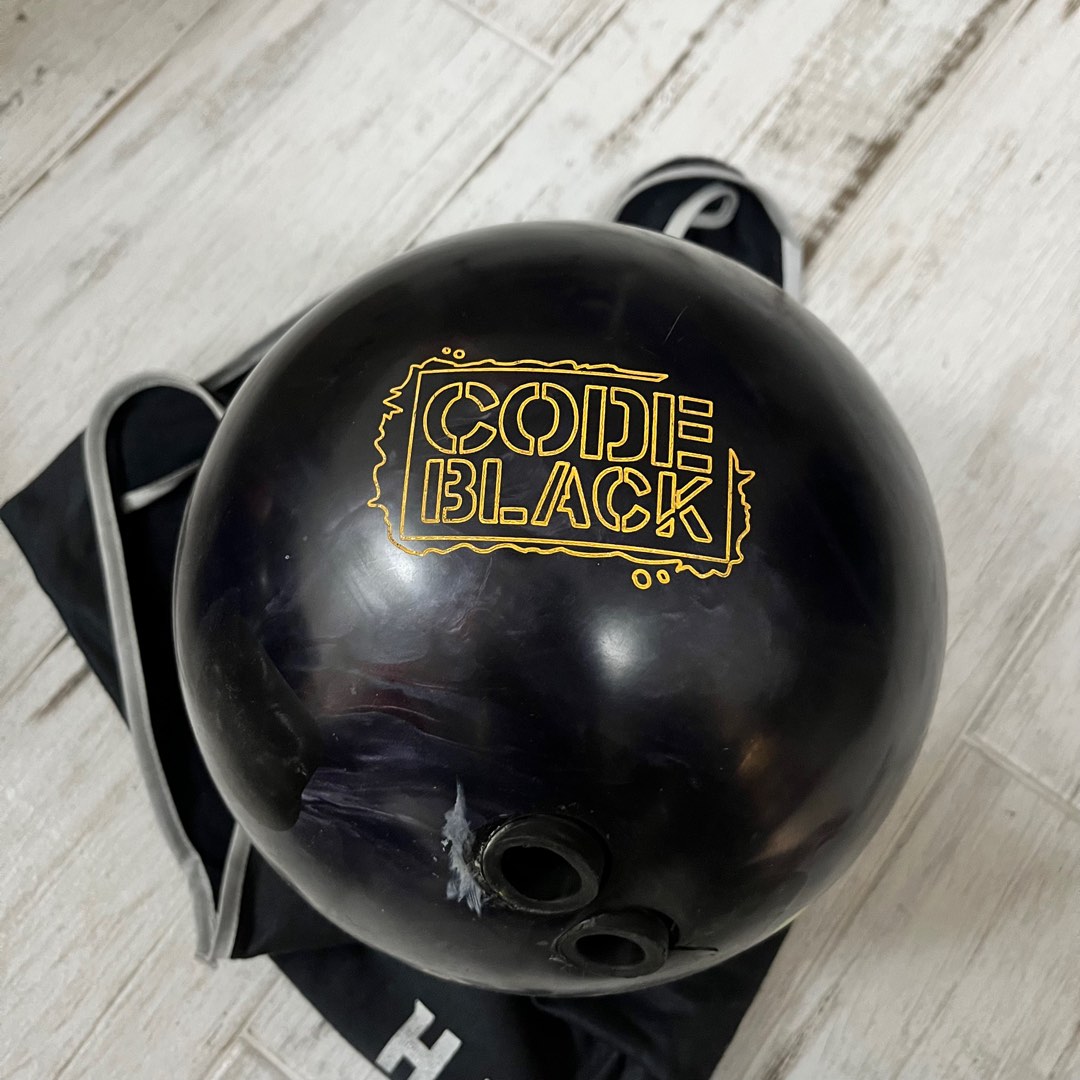 15lb Storm Code Black bowling ball, Sports Equipment, Sports & Games