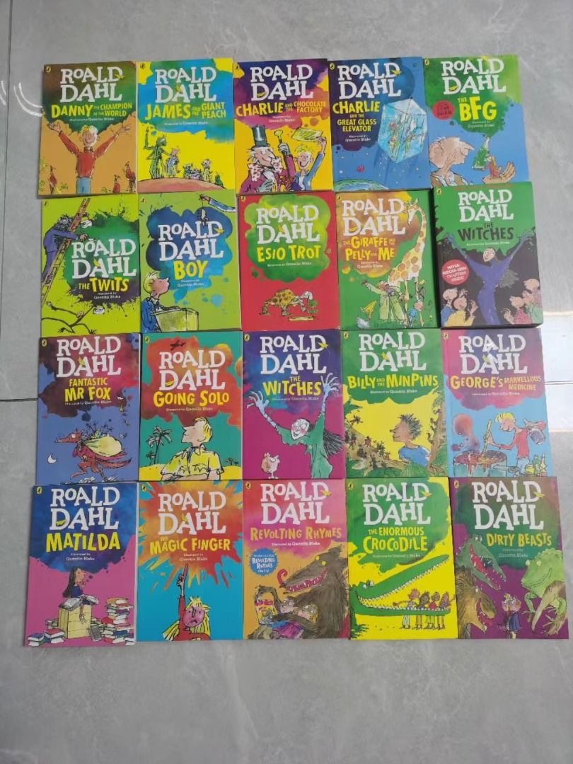 🌸包郵價$209🌸Roald Dahl Collection - 羅爾德達爾英文原版系列(全集