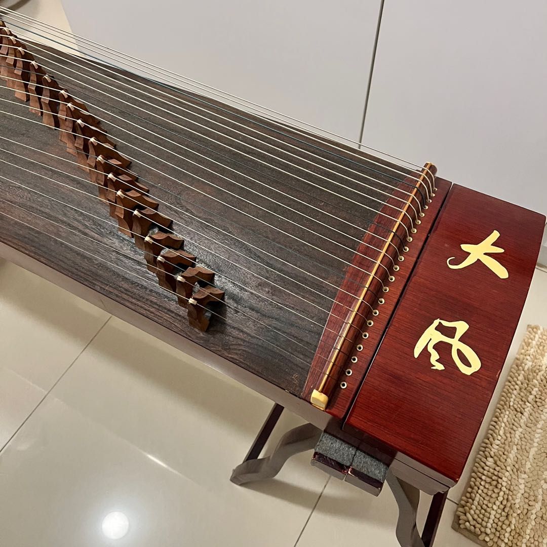 中国琴 21弦 約163cm 弦楽器 古琴 ミニ琴 札幌市西区 西野 - 弦楽器 