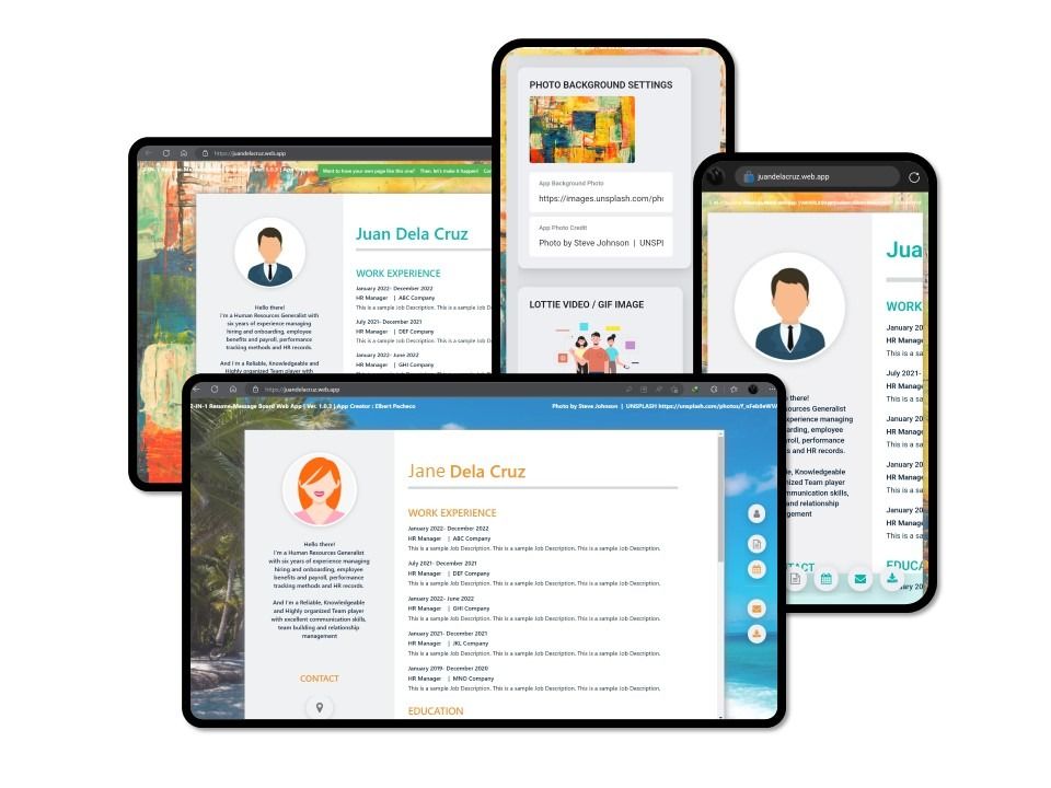 2in1 Resume & Message Board site, Computers & Tech, Office