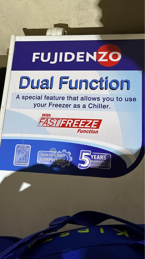 3 Door 29 Cu. Ft. Fujidenzo Chest Freezer FC29ADF, TV & Home