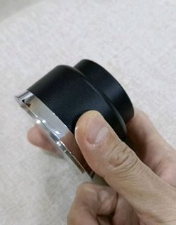 58mm Espresso Palm Tamper (Black)