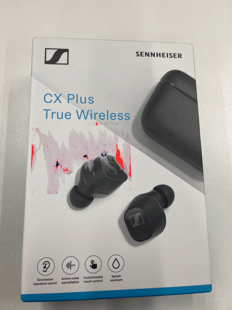 Sennheiser CX Plus True Wireless 全新未開抽獎禮物, 音響器材, 耳機