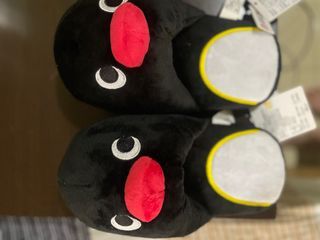 企鵝家族毛拖鞋