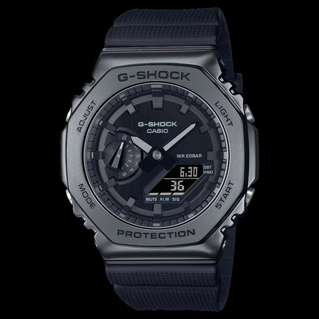 農家橡樹金屬包覆金屬錶深水埗有門市G-SHOCK 全新正貨送贈品靚錶布, 1