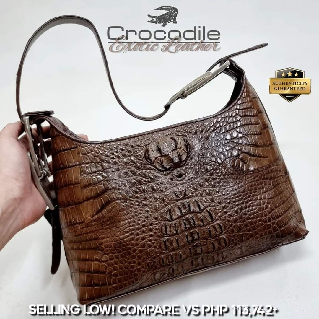Crocodile brand Original Japan purchase on Sale 500, Women's Fashion, Bags  & Wallets, Tote Bags on Carousell