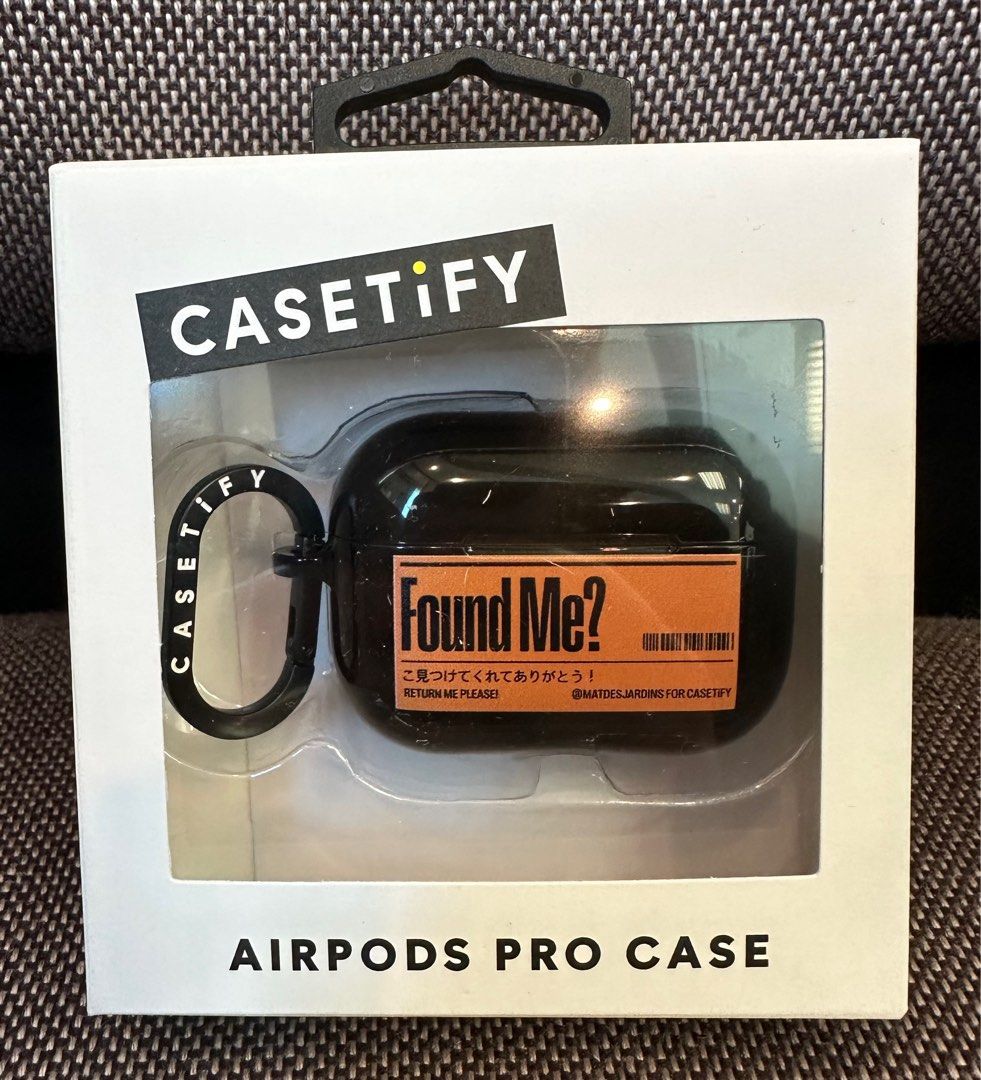 全新Casetify Apple Airpods Pro 2 Case Black 蘋果第二代無線藍牙專業
