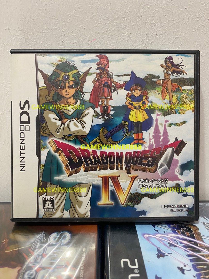 今日快閃價》（中古二手）日版NDS遊戲DQ4 勇者鬥惡龍4 復刻版 勇者鬥惡龍IV 被引導的人們 Dragon Quest IV  Michibikareshi Monotachi 