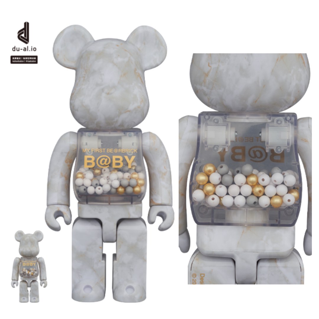 MY FIRST BE@RBRICK B@BY  100% & 400%