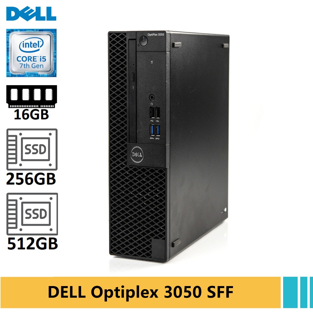 雙SSD 戴爾7 代i5 卓面電腦Dell Optiplex 3050 SFF desktop PC