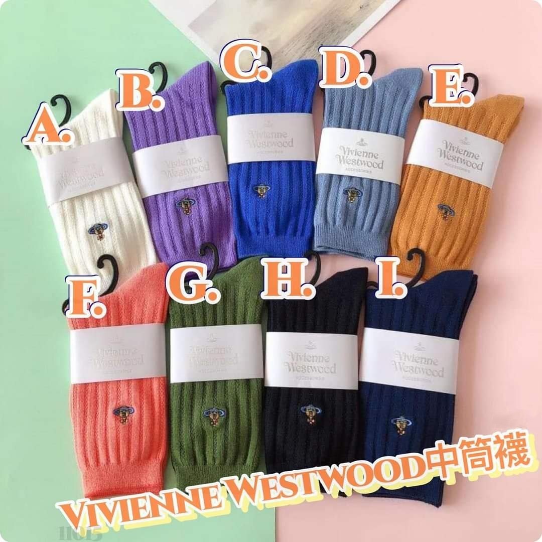 日本🇯🇵 Vivienne Westwood直紋襪子🧦, 預購- Carousell