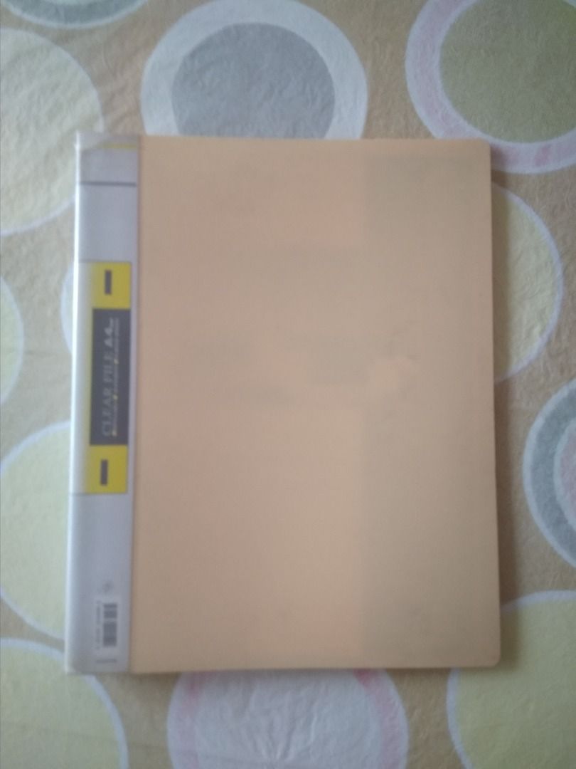 A4 size Clear File 20 Pockets/Sheets 30Rings Binder Refillable