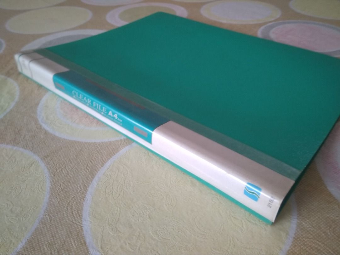 A4 size Clear File 20 Pockets/Sheets 30Rings Binder Refillable