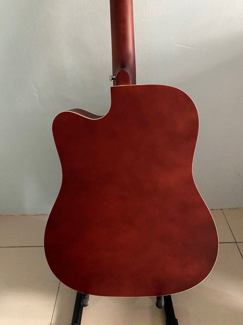 Acoustic Guitar (can connect to AMP), Hobbies & Toys, Music & Media