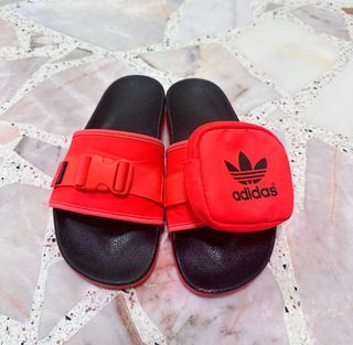 adidas ORIGINALS Adilette Slides Women Orange Sneaker