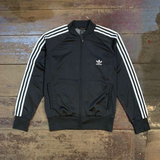 Adidas originals california windbreaker black white firebird hoodie top jacket discount