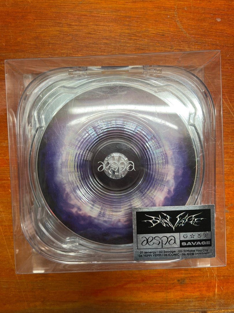 AESPA SAVAGE JEWEL CASE ALBUM CD on Carousell