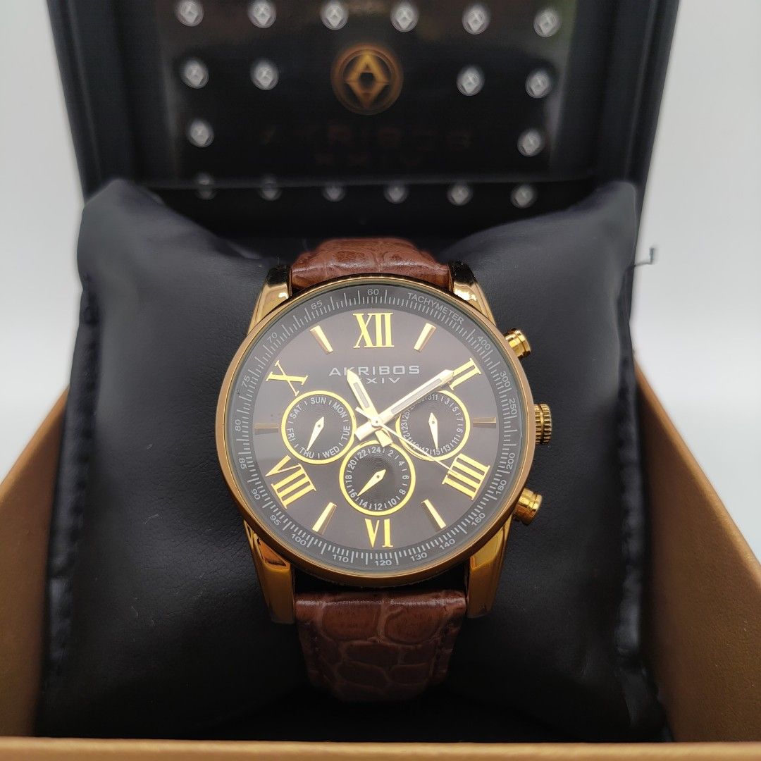 Akribos xxiv men's watch deals