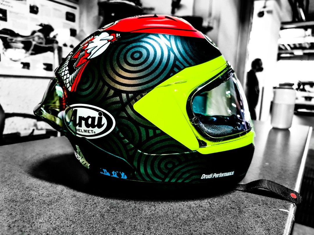 Arai RX7X TATSUKI, Motorcycles, Motorcycle Apparel on Carousell