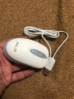 Asus N6-mini pearl white mouse