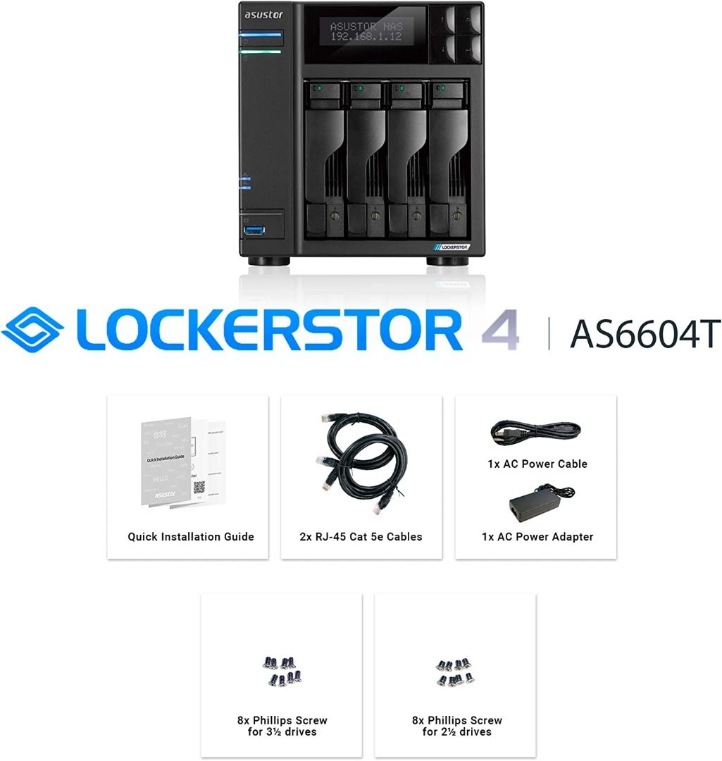 Asustor Lockerstor AS6604T review: Still one of the best 2.5GbE