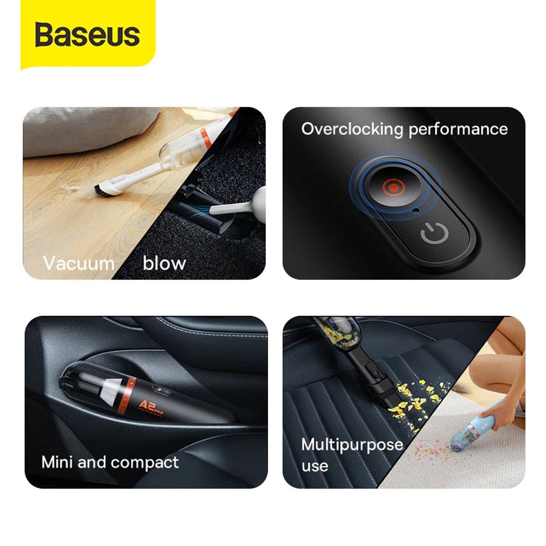 Baseus A2 Pro Car Vacuum Cleaner, Car Accessories, Accessories on Carousell