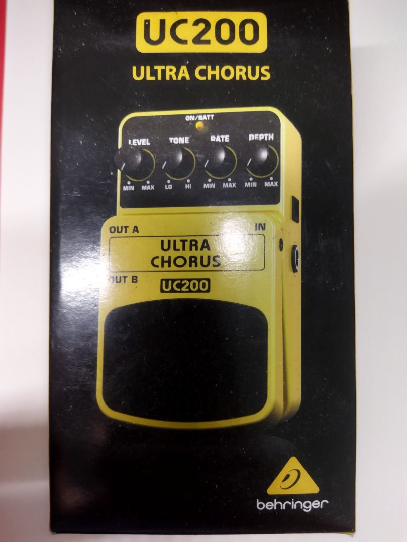 BEHRINGER ULTRA CHORUS UC200 PEDAL, Hobbies & Toys, Music & Media
