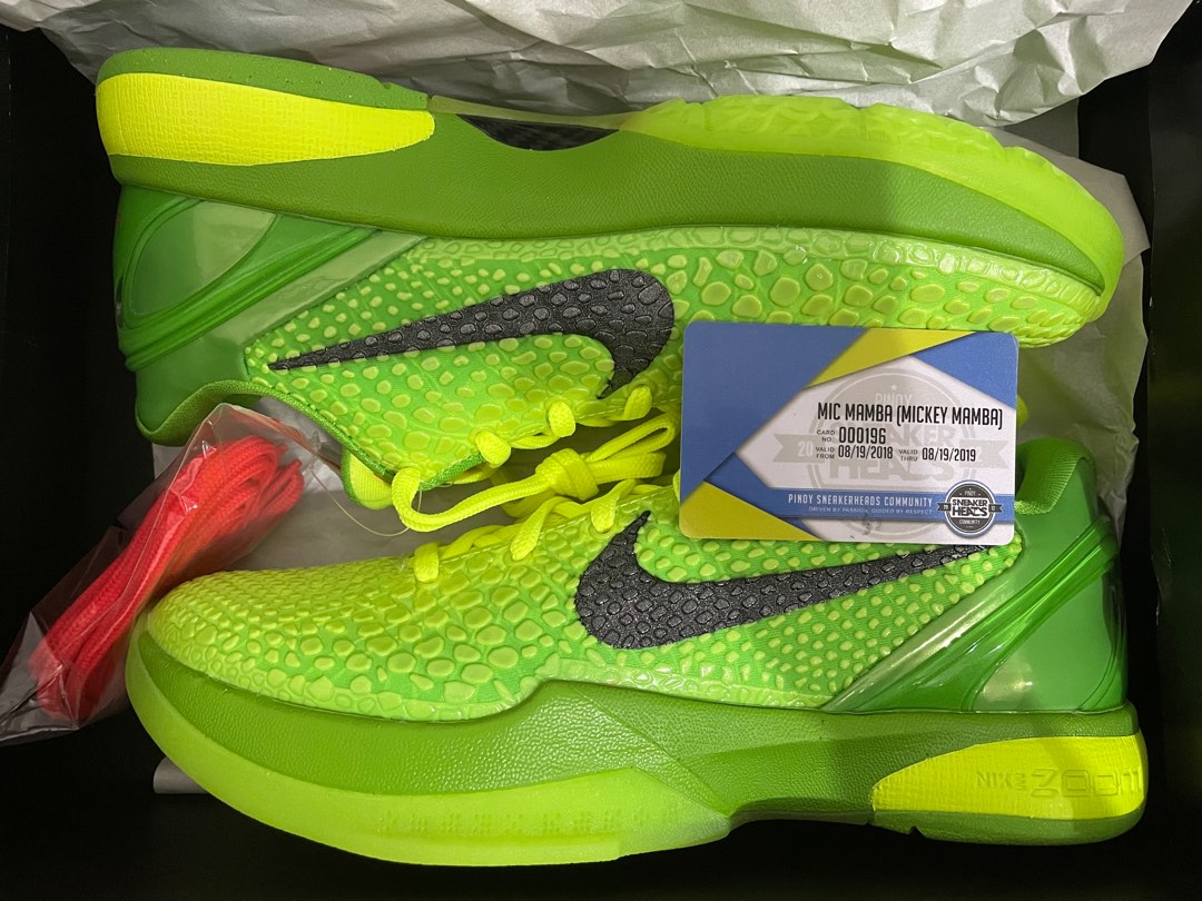Grinch hot sale kobe 2018