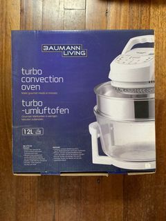 Brand new Baumann Living Turbo Convection Oven