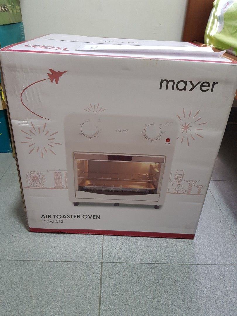 (Brand New)Mayer Air Fryer/Toaster Oven (12l), TV & Home Appliances
