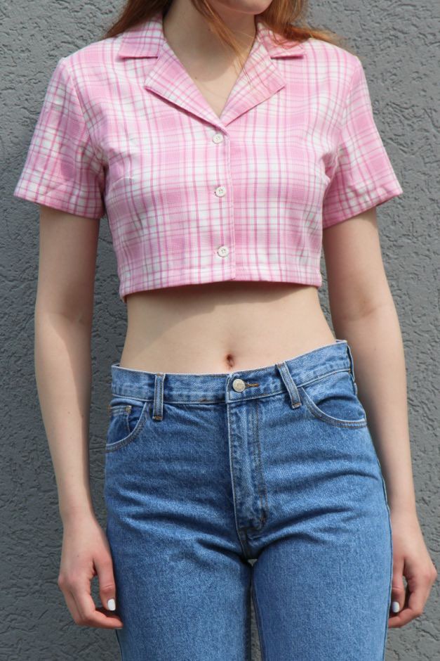 Brandy Melville Vivian Top Pink, Women's Fashion, Tops, Shirts on