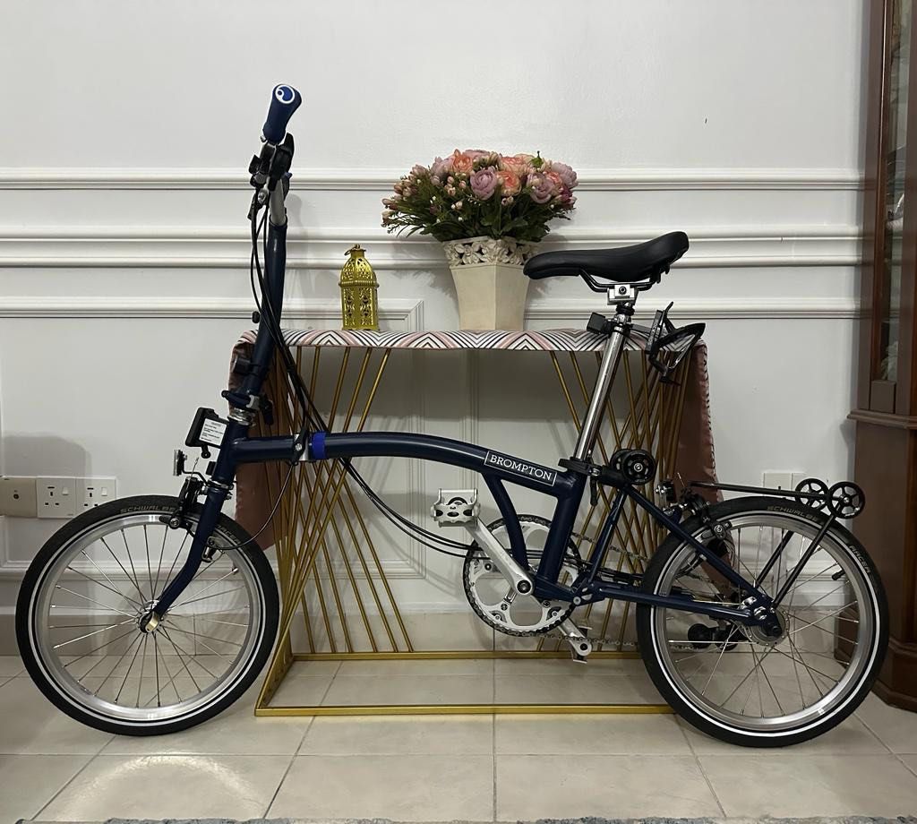 Brompton M6L Tempest Blue