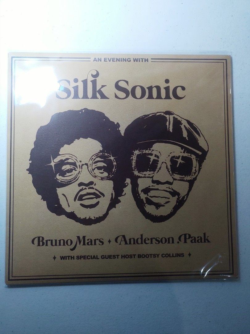 Bruno Mars Silk Sonic vinyl album on Carousell