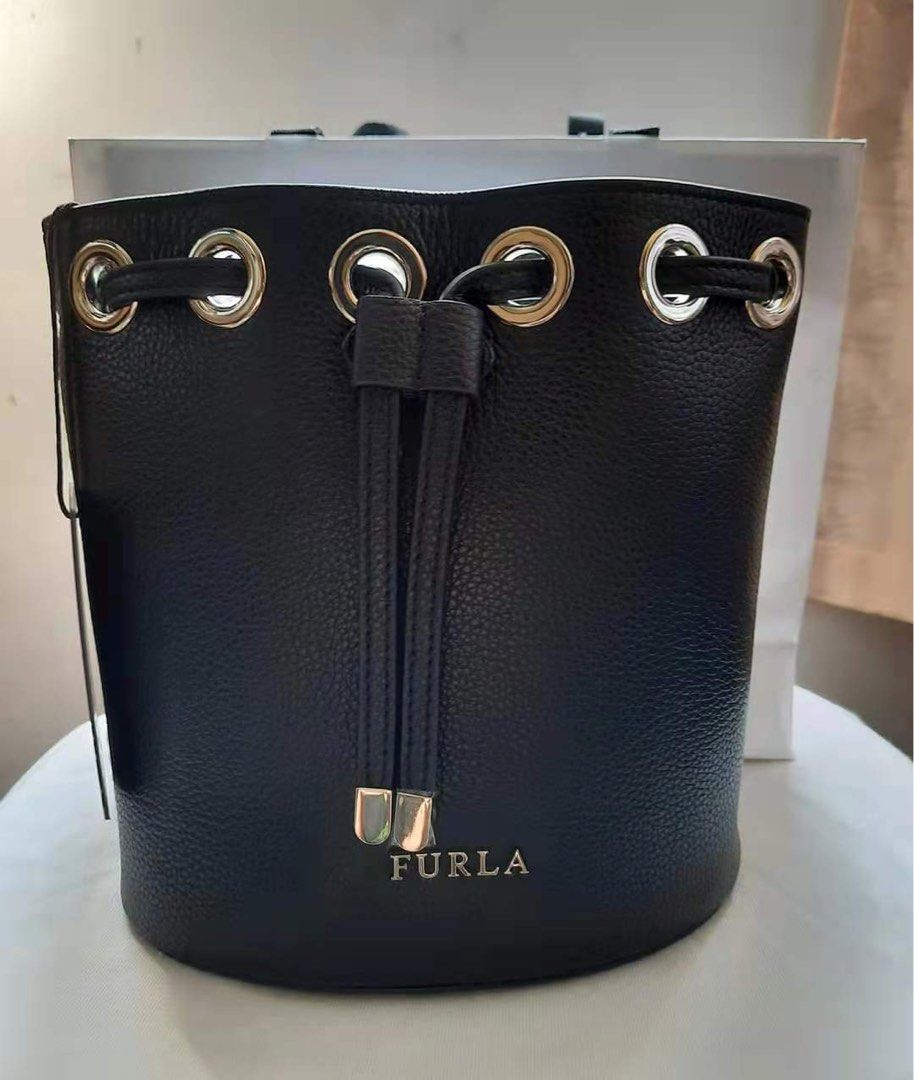 Furla drawstring bucket bag hotsell