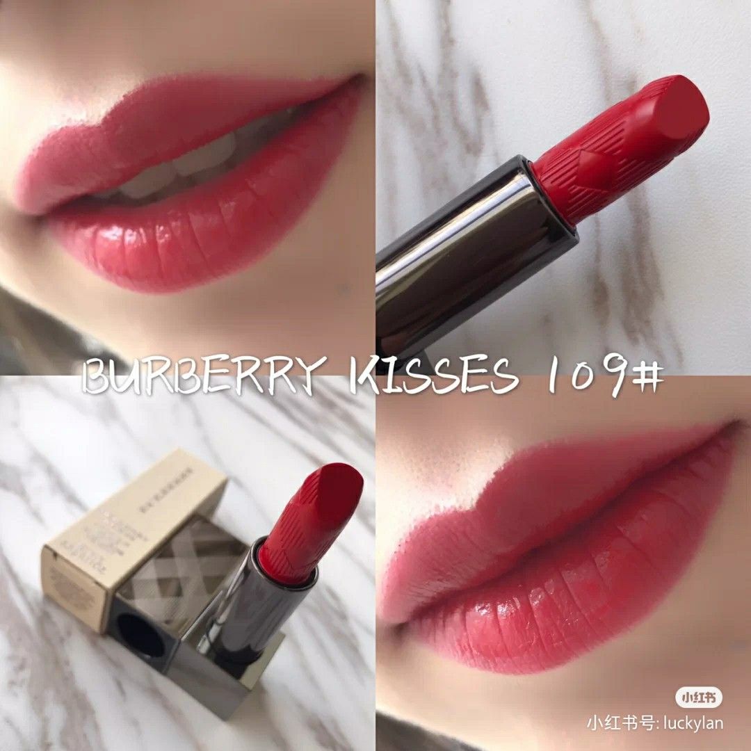 Burberry Kisses Hydrating Lipstick 109 Military Red