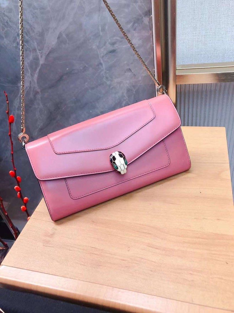 Bvlgari top woc bag