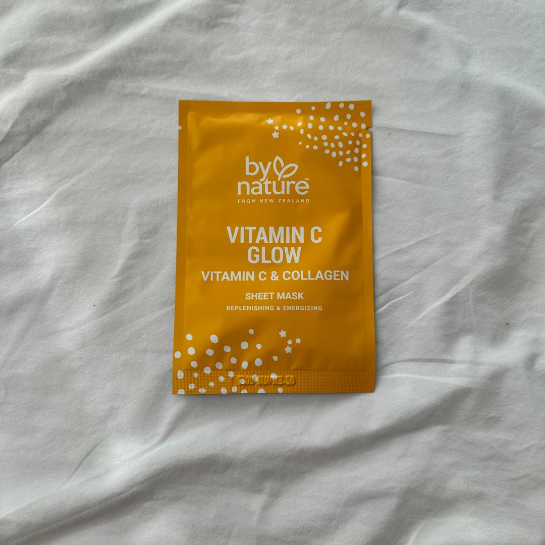 By Nature Vitamin C & Collagen Sheet Mask on Carousell